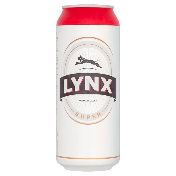 Lynx Super Premium Lager Can 24 x 500ml