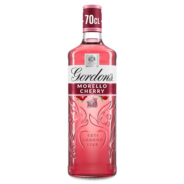 Gordon's Morello Cherry Distilled Gin 37.5% Vol - 70cl Bottle