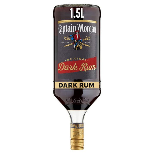 Captain Morgan Dark Rum 40% vol - 1.5L