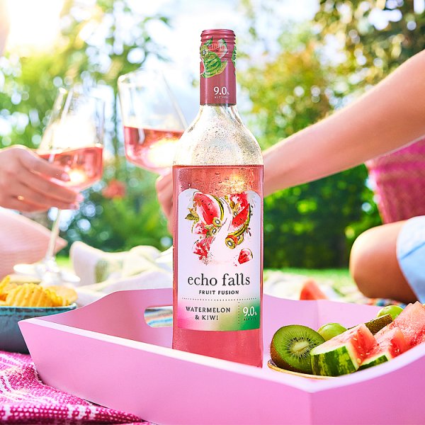 Echo Falls Watermelon & Kiwi Fruit Fusion 6 x 75cl