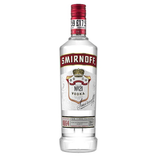 Smirnoff No. 21 Vodka 37.5% vol 70cl
