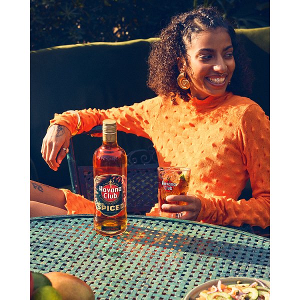 Havana Club Cuban Spiced Rum Spirit Drink - 70cl Bottle