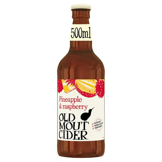Old Mout Cider Pineapple & Raspberry Bottle 12 x 500ml