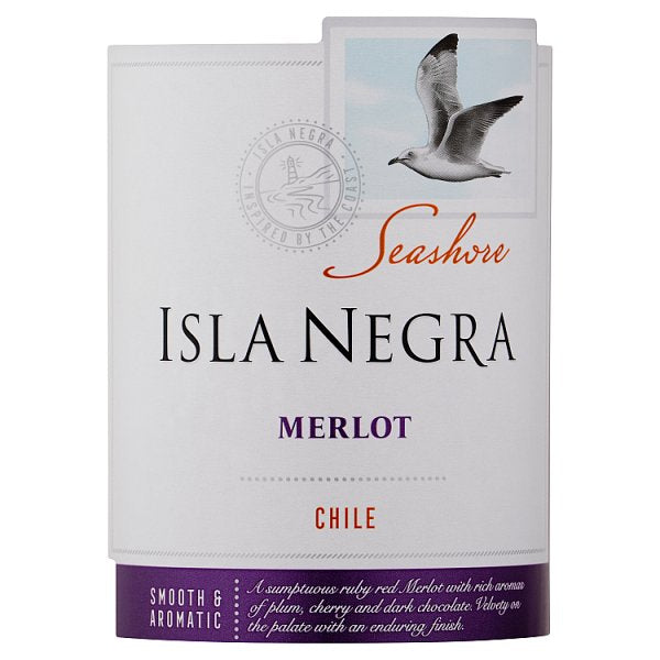 Isla Negra Seashore Merlot 6 x 75cl Bottles