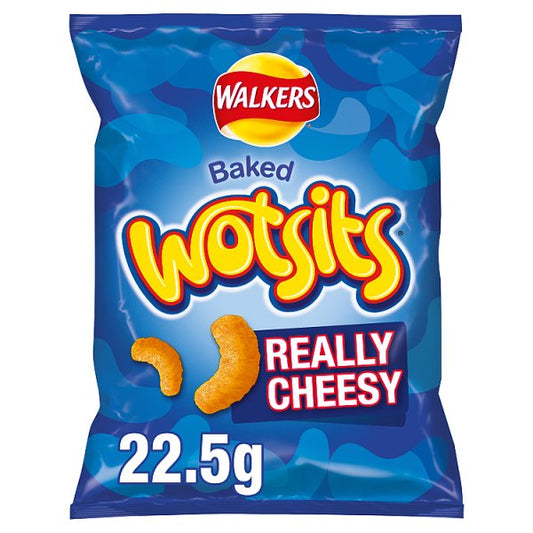 Walkers Wotsits Cheese Grab Bag Crisps 32 x 22.5g