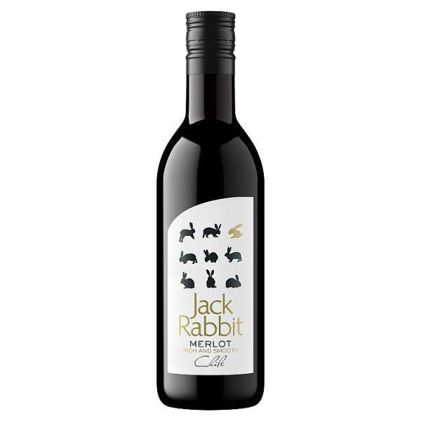 Jack Rabbit Merlot Red Wine 12 x 187ml