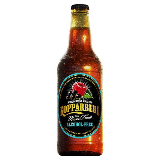Kopparberg Premium Cider Alcohol-Free with Mixed Fruit 8 x 500ml