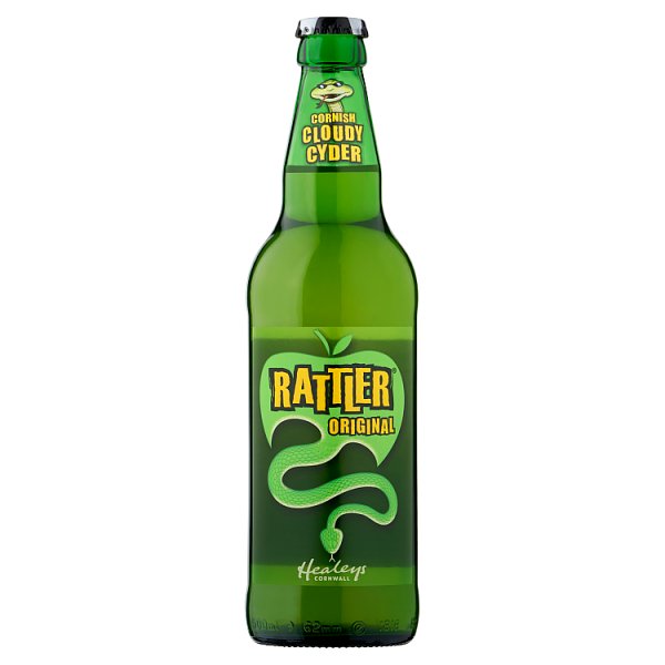 Healeys Cornwall Rattler Original Cornish Cloudy Cyder 12 x 500ml Bottle