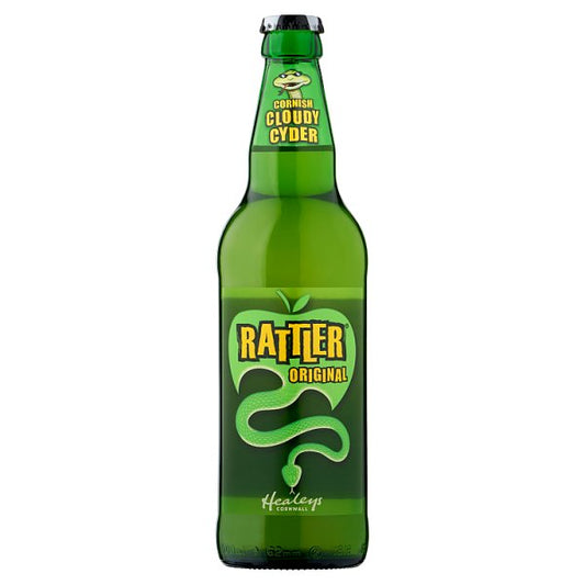 Healeys Cornwall Rattler Original Cornish Cloudy Cyder 12 x 500ml Bottle