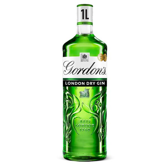 Gordon’s Special Dry London Gin 37.5% Vol - 1L Bottle