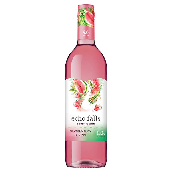 Echo Falls Watermelon & Kiwi Fruit Fusion 6 x 75cl