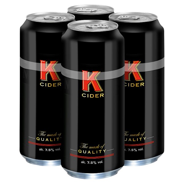 K Cider Cans 24 x 500ml