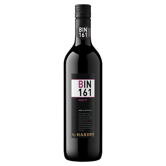 Bin 161 By Hardys Merlot Red Wine 6 x 75cl