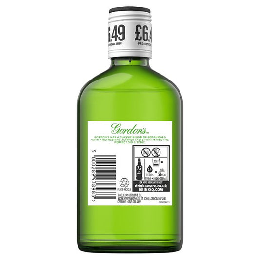 Gordon's London Dry Gin 37.5% vol 6 x 20cl