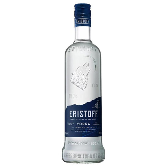 ERISTOFF Original Pure Grain Vodka, - 70cl Bottle