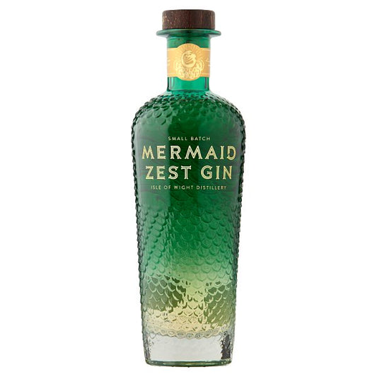 ISLE OF WIGHT DISTILLERY Mermaid Zest Gin - 70cl Bottle