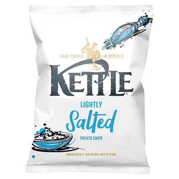 Kettle Lightly Salted Potato Chips 18 x 40g