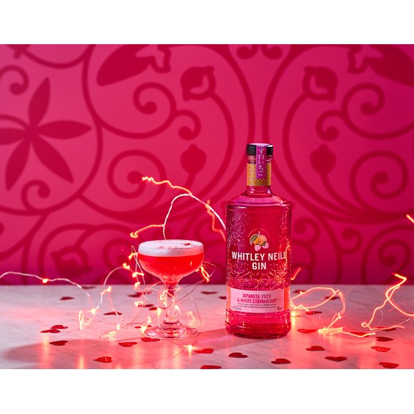 Whitley Neill Gin Japanese Yuzu & White Strawberry - 70cl