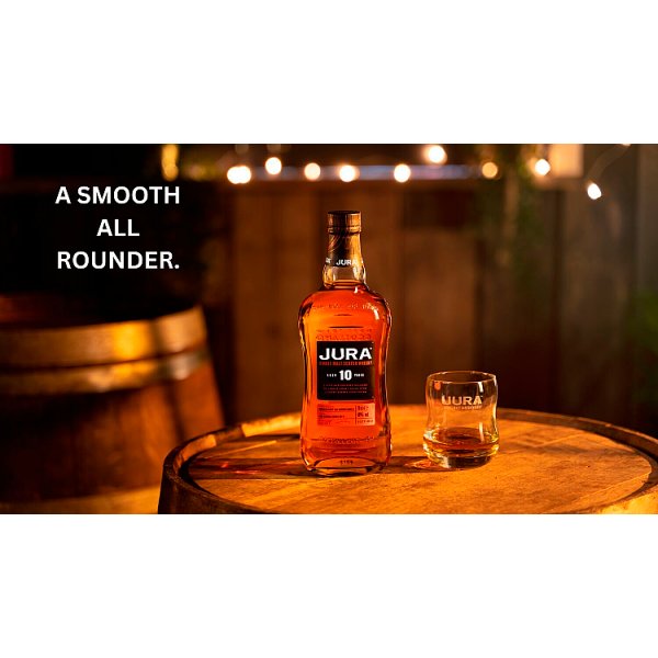 Jura Aged 10 Years Single Malt Scotch Whisky - 70cl