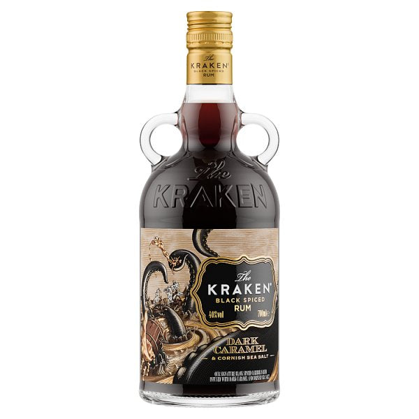 The Kraken Dark Caramel and Cornish Sea Salt, Limited Edition 70clThe Kraken Dark Caramel and Cornish Sea Salt, Limited Edition 70cl