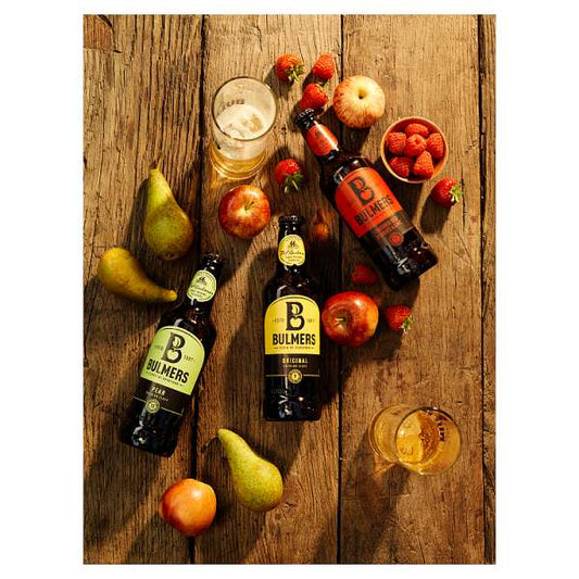 Bulmers Crushed Red Berries & Lime Cider Bottle 4% ABV 12 x 500ml