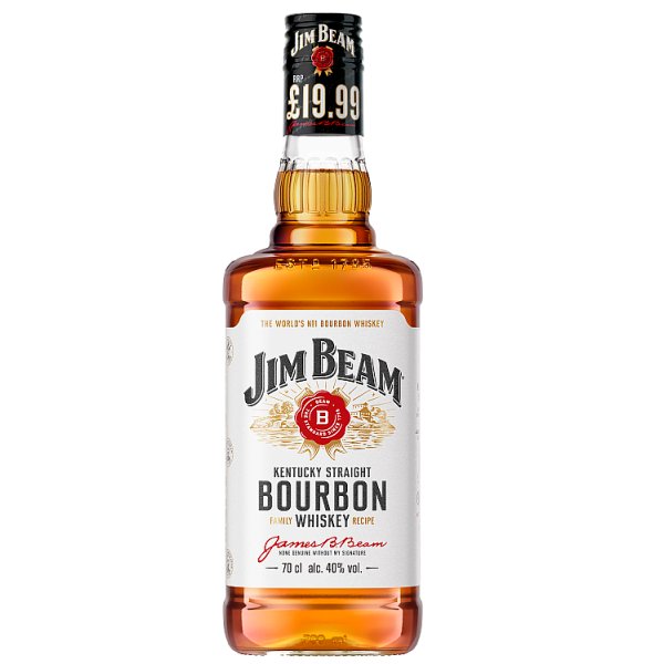 Jim Beam Bourbon Whiskey 70cl