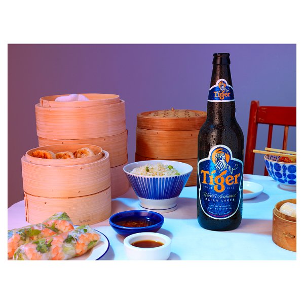 Tiger Asian Lager Beer Bottle 12 x 640ml