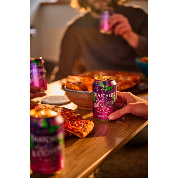 Thatchers Apple and Blackcurrant Cider 10 x 330ml