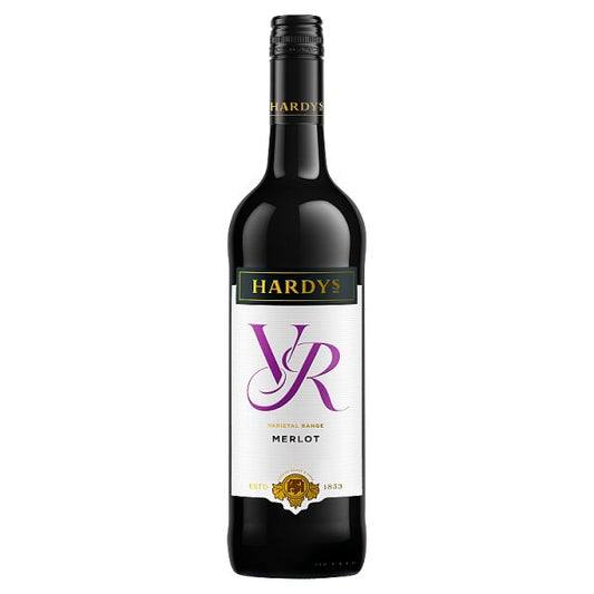 Hardys VR Merlot Red Wine 6 x 75cl