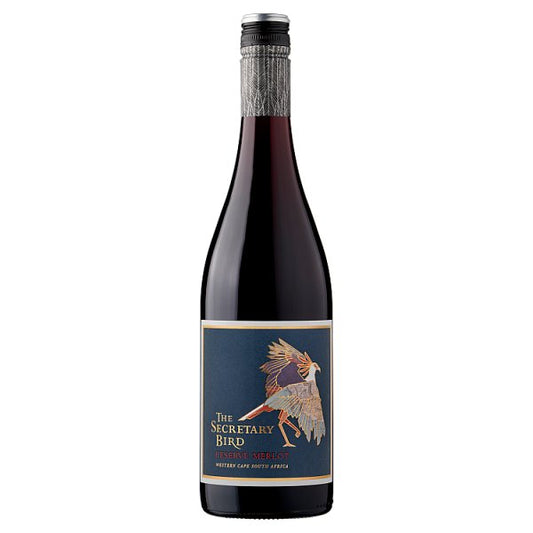 The Secretary Bird Reserve Merlot 6 x 750ml