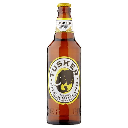 Tusker Imported Medium Beer 12 x 500ml