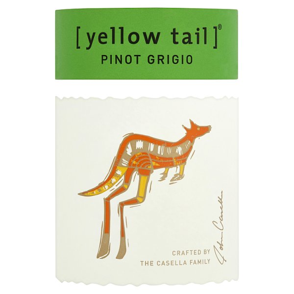 Yellow Tail Pinot Grigio White Wine 12 x 187ml