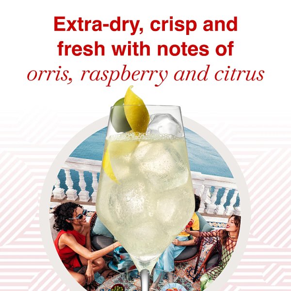 MARTINI Extra Dry Vermouth Aperitivo, 6 x 75cl Bottle