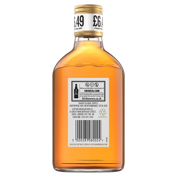Captain Morgan Original Spiced Gold Rum 35% Vol 6 x 20cl