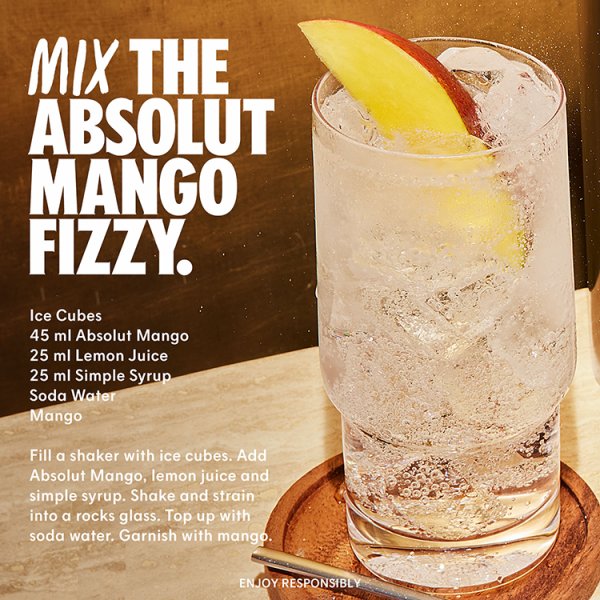 Absolut Mango Vodka 70cl
