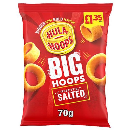 Hula Hoops Big Hoops Salted Crisps 20 x 70g