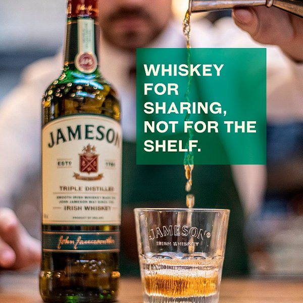 Jameson Triple Distilled Irish Whiskey 700ml