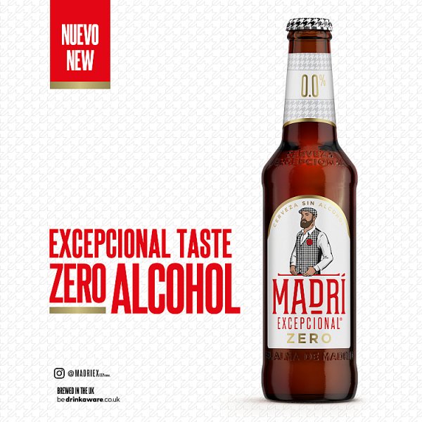 Madrí Excepcional Zero Bottle 24 x 330ml