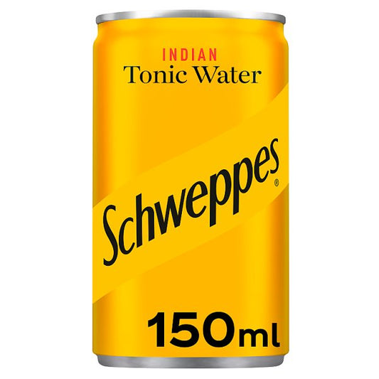 Schweppes Tonic Water 24 x 150ml Cans
