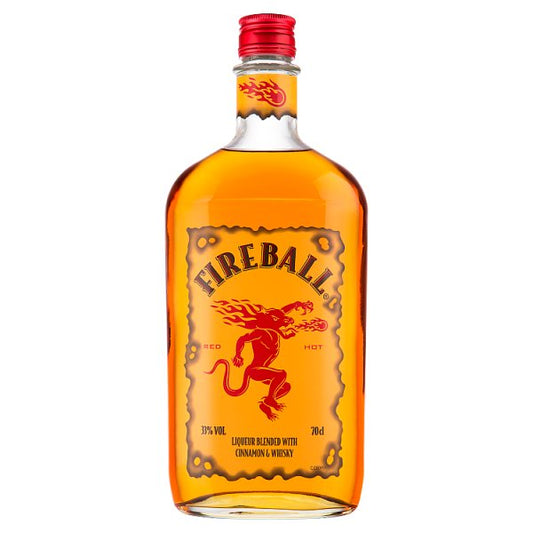 Fireball Cinnamon Whisky Liqueur - 70cl