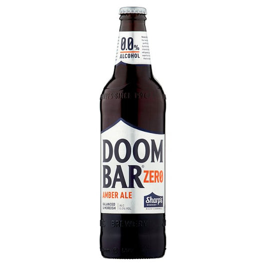 Sharp's Doom Bar Zero Alcohol Free Amber Ale Bottle 8 x 500ml