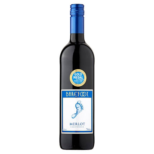 Barefoot Merlot Red Wine 6 x 750ml