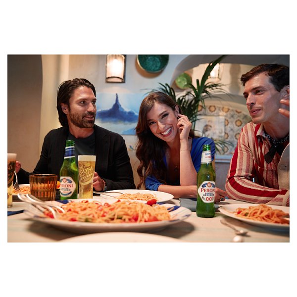 Peroni Nastro Azzurro Beer Lager Bottles 24x330ml