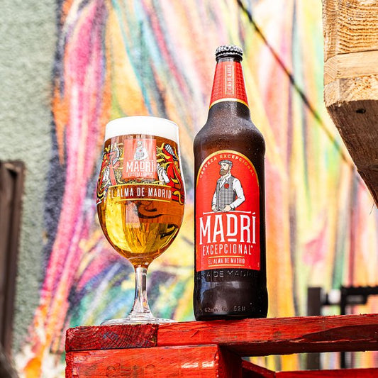 Madrí Excepcional Lager 12 x 660ml Bottle