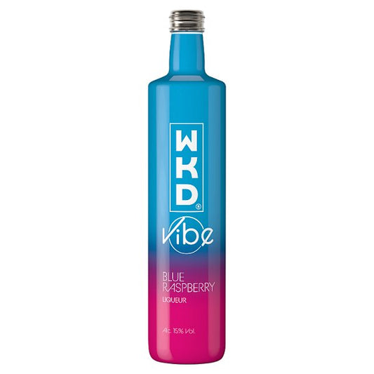 WKD Vibe Blue Raspberry Liqueur 6 x 500ml