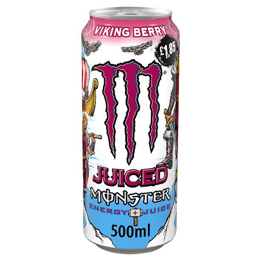 Monster Energy Drink Viking Berry 12 x 500ml Can