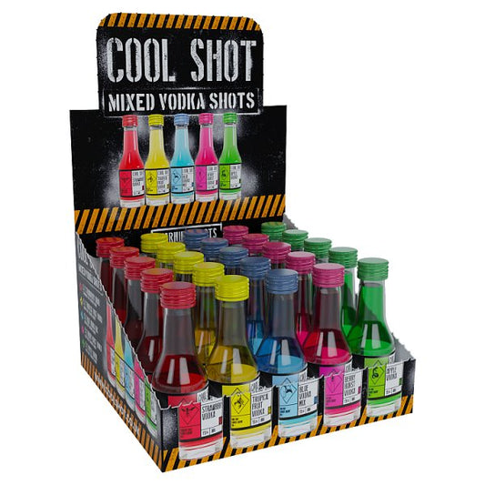Cool Shot Mixed Vodka Shots 25 x 20ml