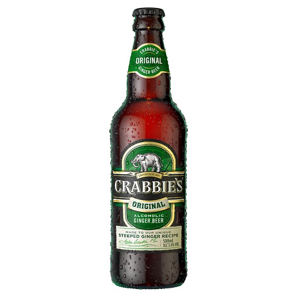 Crabbie's Original Alcoholic Ginger Beer 12 x 500ml