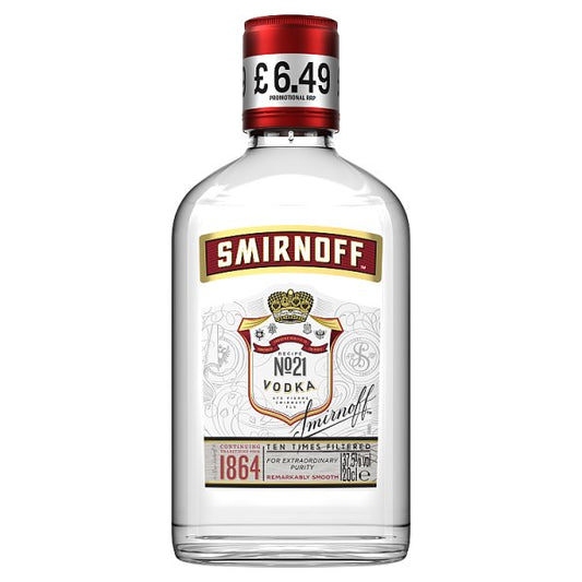Smirnoff No. 21 Vodka 37.5% vol 6 x 20cl