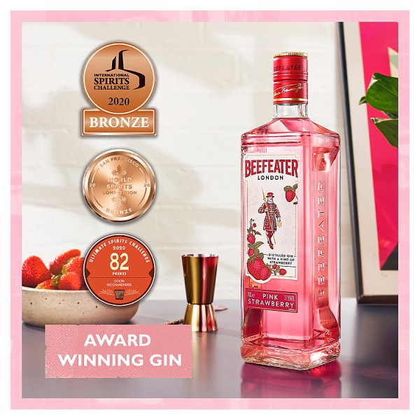 Beefeater Pink Strawberry Flavoured Gin - 70cl